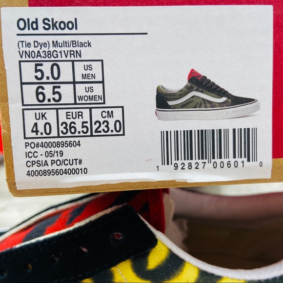 Vans Old Skool Tie Dye - Picture 6 of 6